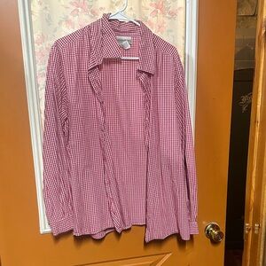 Coldwater Creek Red Gingham women's Shirt